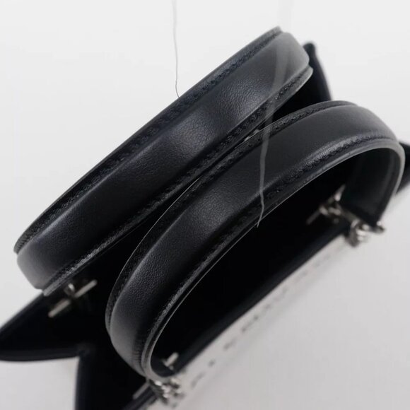 BALENCIAGA Small tote Tote Bag 7599412AAOK9260 logo Light gray Nylon canva... - Picture 7 of 10